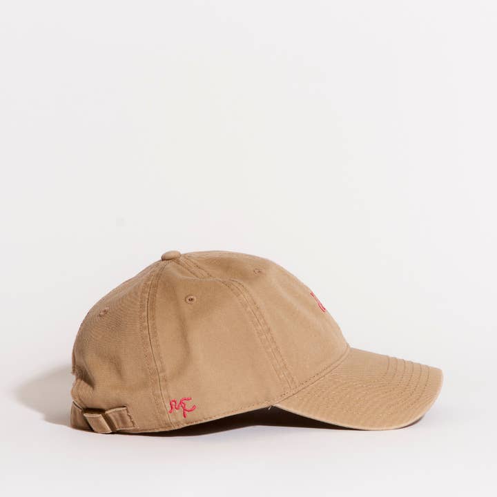 Mia Capri - Wholesale Baseball cap – Women's - Embroidered Cap - Beige1
