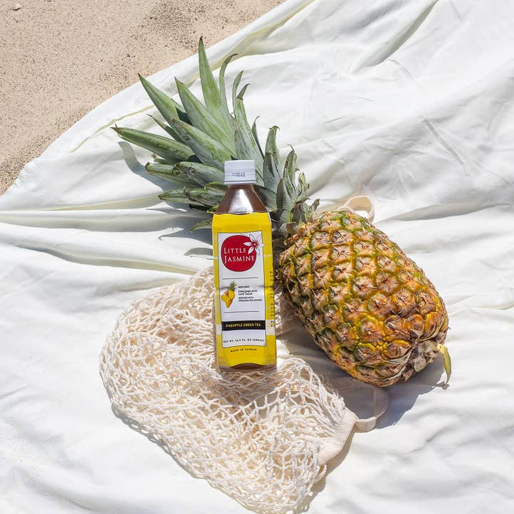 Arroyo Kitchen by Little Jasmine - Wholesale Iced Tea - Pineapple Green Tea, 16.9 fl oz - Fruit Tea RTD Beverage2