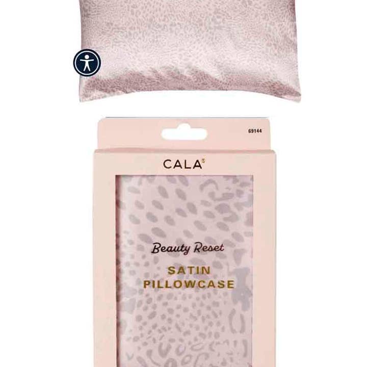 TAIE D'OREILLER EN SATIN LÉOPARD, 69144 pour la vente par JOIA ACCESSORIES