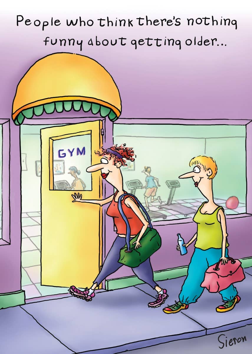 Oatmeal Studios - Wholesale Birthday Card - Nothing Funny Birthday Card - 90461