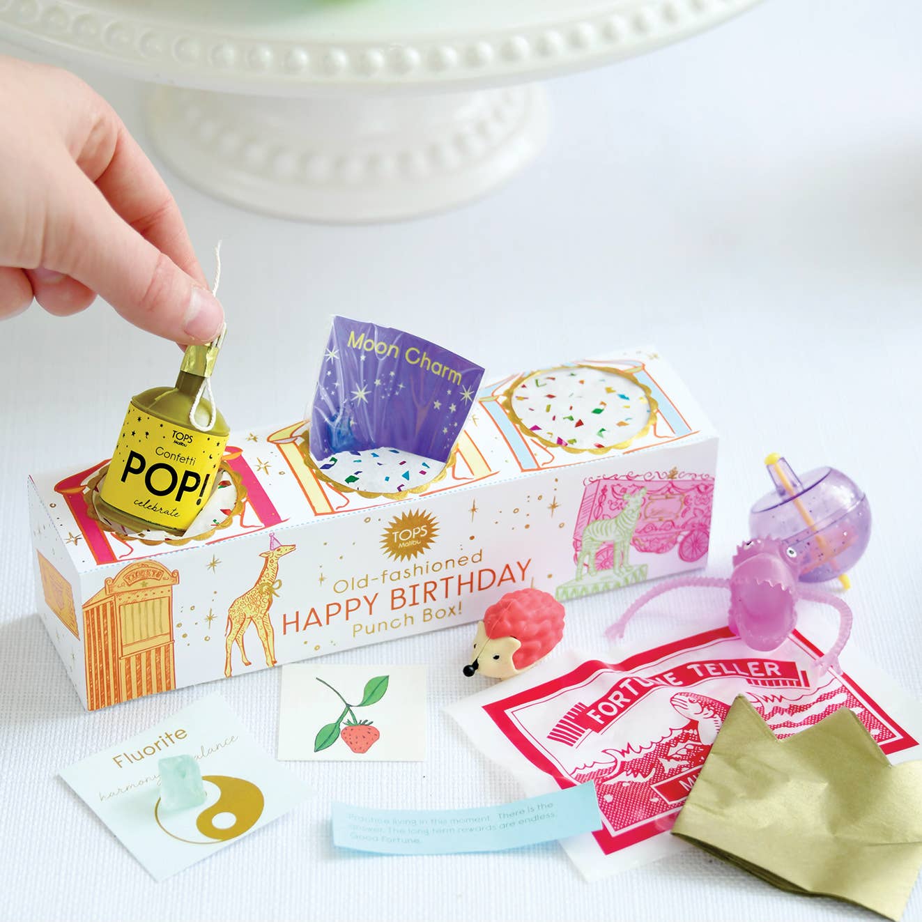 TOPS Malibu - Vente Cadeau amusant/original - Boîte à Punch à l'Ancienne - "Joyeux Anniversaire"1