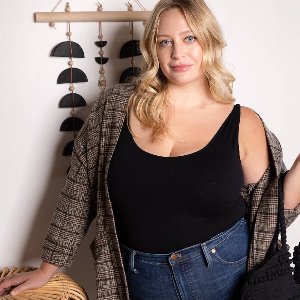 Skinnytees - Wholesale Tank Top - Women's - Plus Basic Tank25