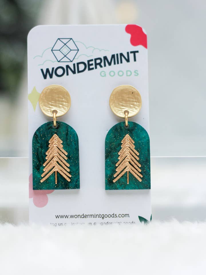 Tree Arch Earrings for wholesale by Wondermint Goods