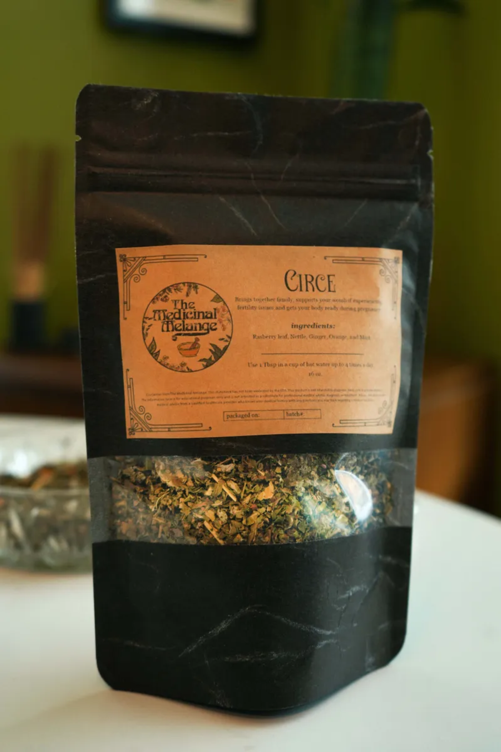 The Medicinal Melange – wholesale Loose tea – Circe Tea (Pregnancy and womb health)2