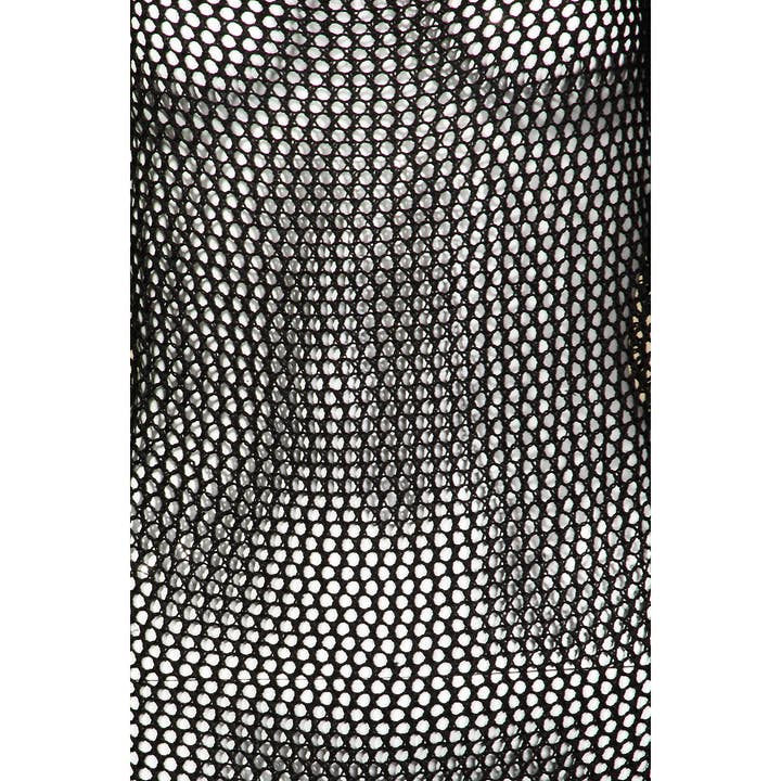 Collections by Fame Accessories - Wholesale Swim Cover Up - Women's - Long Sleeve Fishnet Cover Up4