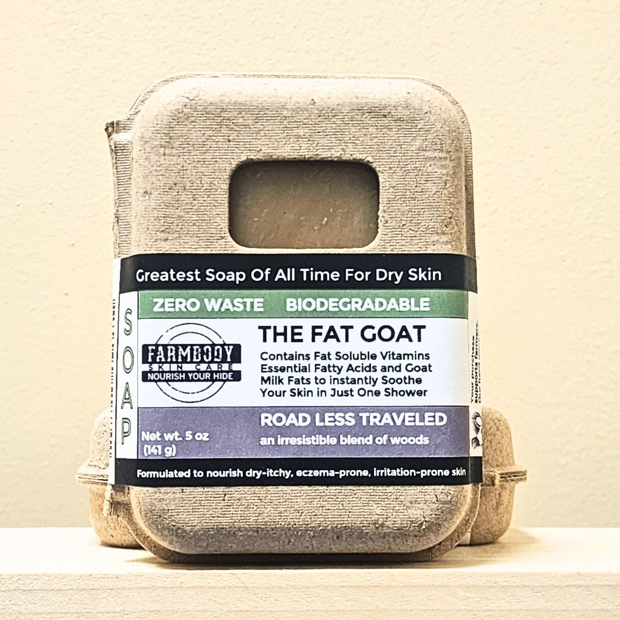 Farmbody Skin Care - Venta al por mayor Pastilla de jabón - The Fat Goat | El mejor jabón de leche de cabra y sebo para eccema y piel irritada15