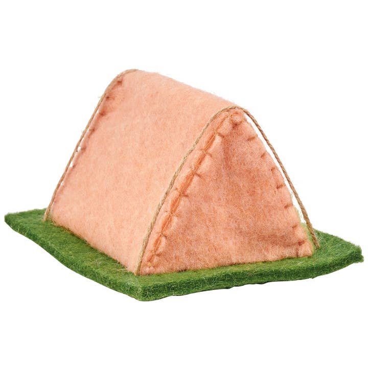 Primitives by Kathy - Wholesale Decorative Figurine - Camping Tent Critter