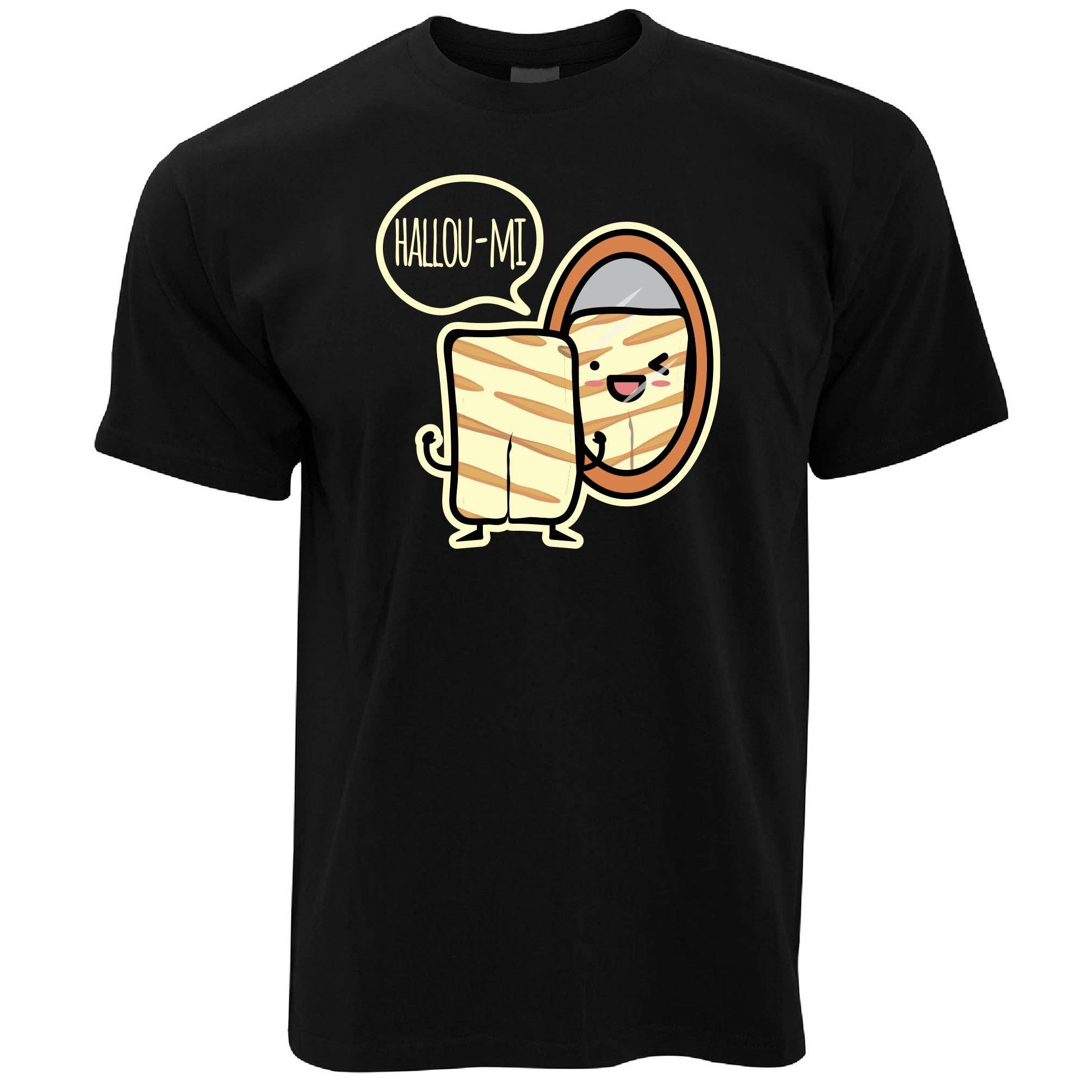 PIGMENTIFY - Wholesale T-Shirt (Graphic) - Unisex - Halloumi Mirror T-Shirt0