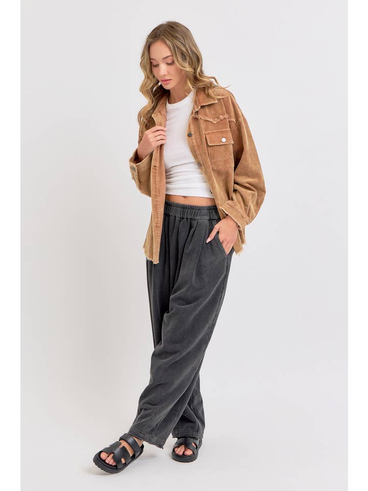 Sweet Lovely by Jen – wholesale Lounge Sweatpants/jogging bottoms – Women's – MINERAL WASHED SWEATPANTS IN FRENCH TERRY 18