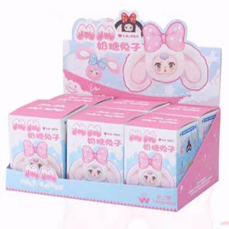 MM Candy Bunny Plush Keychain Blind Box for wholesale by FoloFun