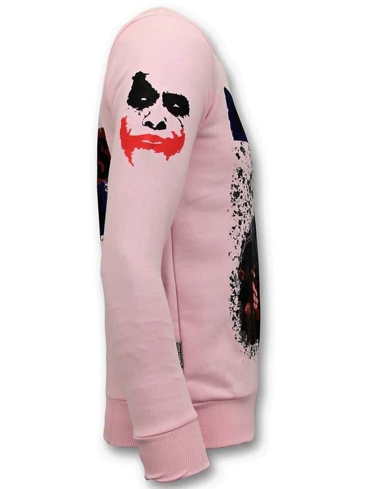 Rosa Tröja Herr - Joker Chaos för wholesale på Faire