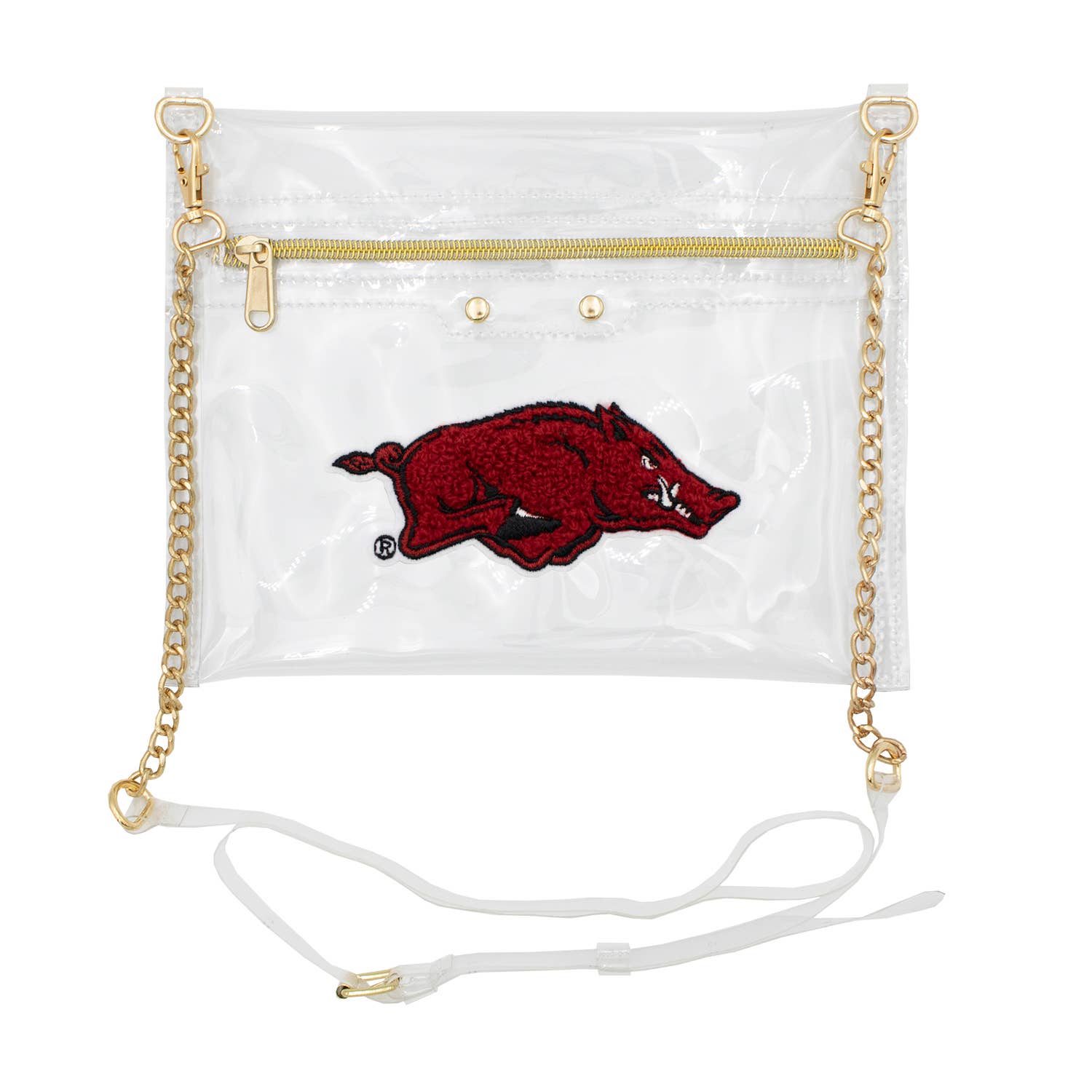 Capri Designs - Wholesale Crossbody Bag - Women's - VARSITY PATCH FLAT CROSSBODY20