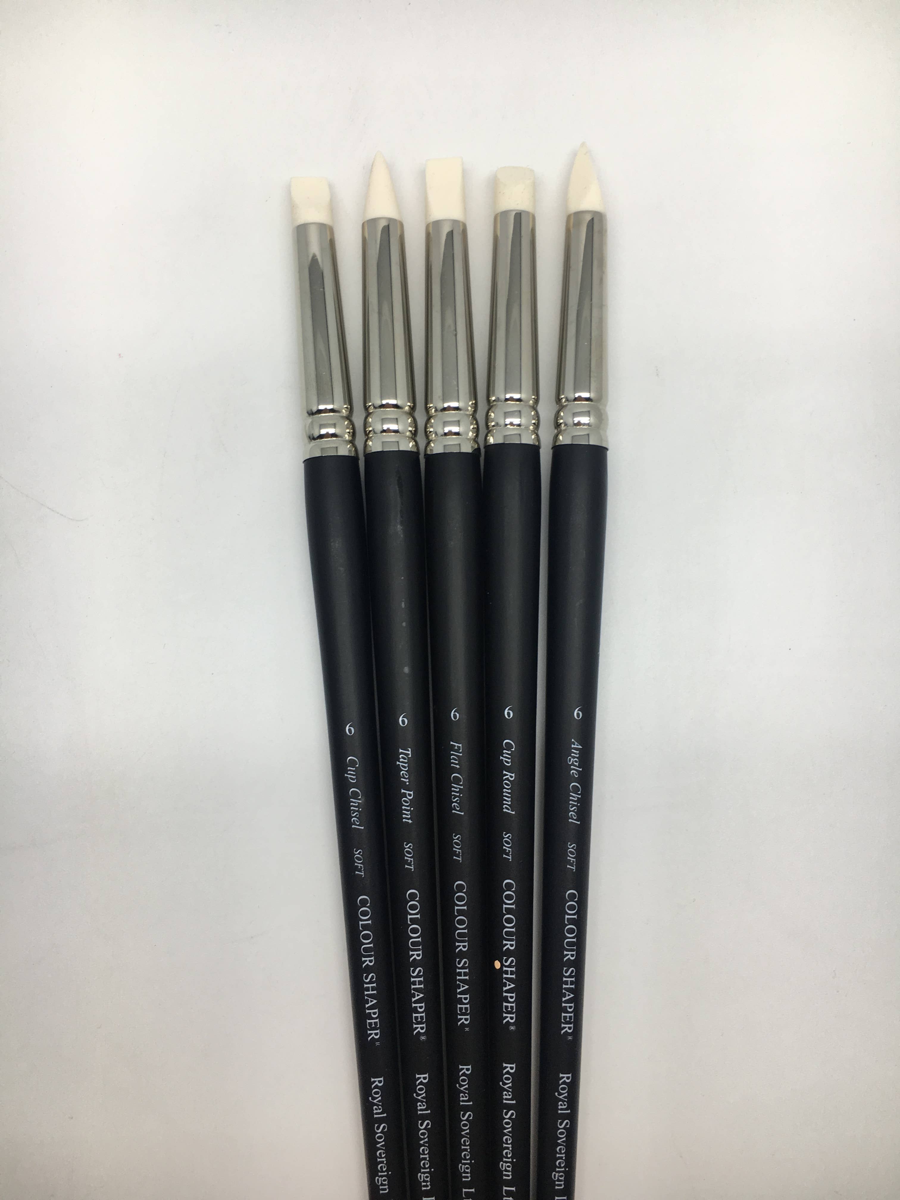 West Design Products - Vendita all'ingrosso Pennello per vernice/cera - Color Shaper, set per pittura morbida, misura 6, set da 5 pezzi1