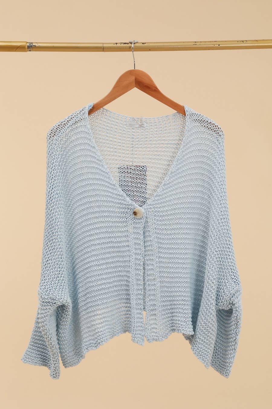 la maison des fibres naturelles – Engroshandel Pullover - Dame – Oversize strikvest i bomuld 1669 100% bomuld7