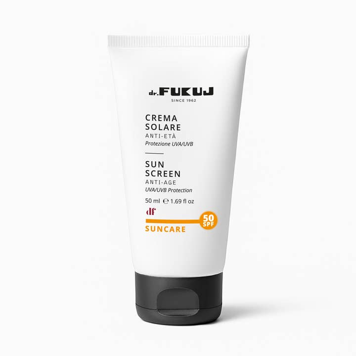 Crema Solare Anti-età SPF 50+ per la vendita all'ingrosso da parte di Dr. Fukuj