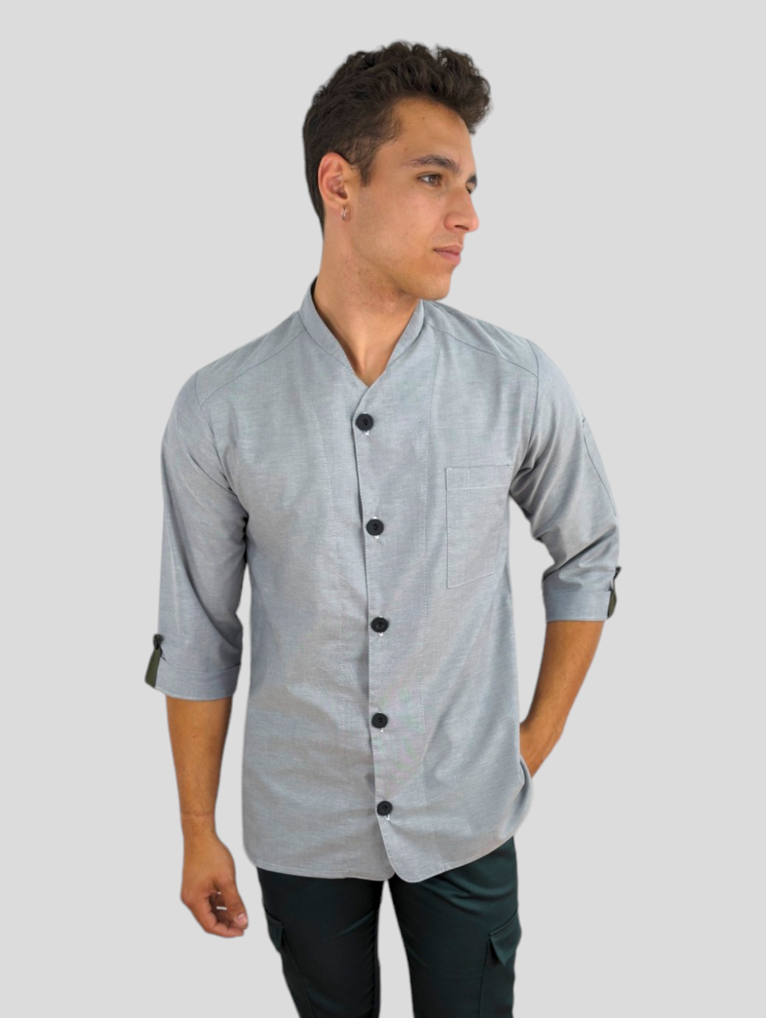 Wintextil Uniformes - Wholesale Jacket - Men's - Thai model fresh kitchen jacket4