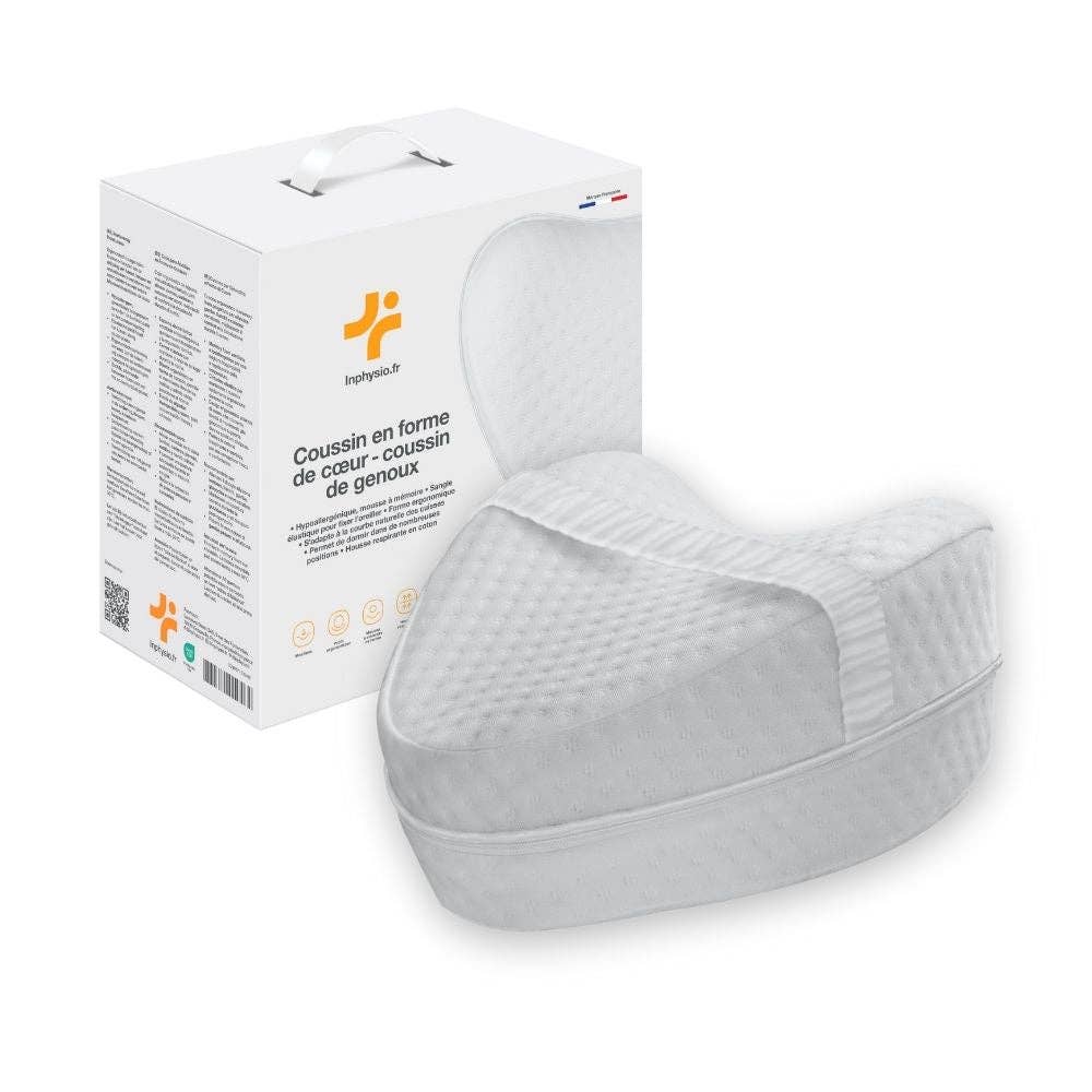 Inphysio - Wholesale Bedding Pillow - Coussin en forme de cœur  | COUSSIN DE GENOUX5