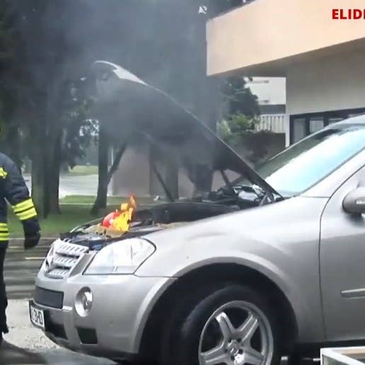 Elide Fire Ball USA - Wholesale Fire Pit - ELIDE FIRE® Extinguishing 4" Ball Blue (Car's + Engine Room)