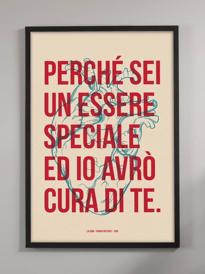 La Cura Affisch A2 för wholesale av ErnestoShop