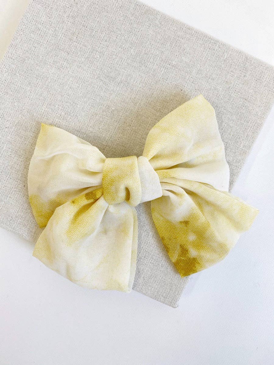 Angels Whisper Accessories - Wholesale Hair bow – Women’s - Louisa Tie-Dye Bow Barrette1