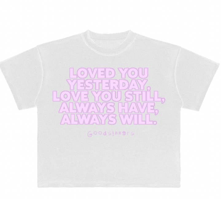 Nota per te: Camicia Love Yourself per la vendita all'ingrosso da parte di Goodsinners