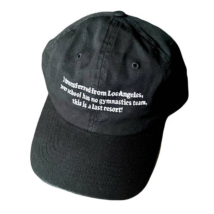 The Silver Spider - Wholesale Baseball Cap - Unisex - I transferred from Los Angeles funny cheer Dad Hat unisexÂ