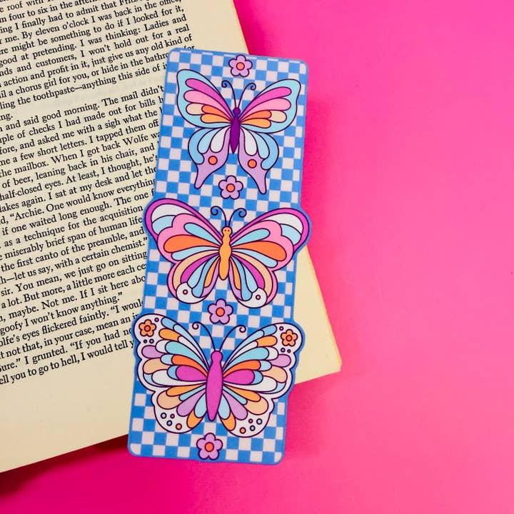 Bookmark Colorful Butterflies for wholesale by Sonny Rising