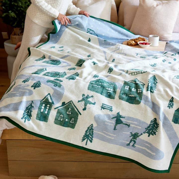 ChappyWrap - Wholesale Christmas Decoration - Winter Wonderland Blanket4