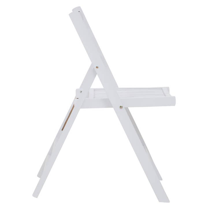 Interiors by Premier – wholesale Folding chair – Beauport White Folding Chair2