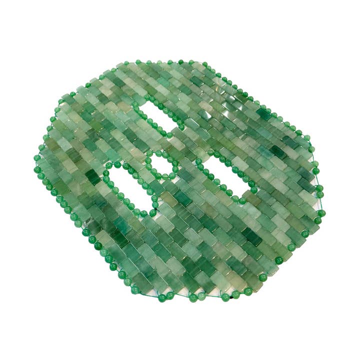 Green Aventurine Face Mask for wholesale by France Mineraux