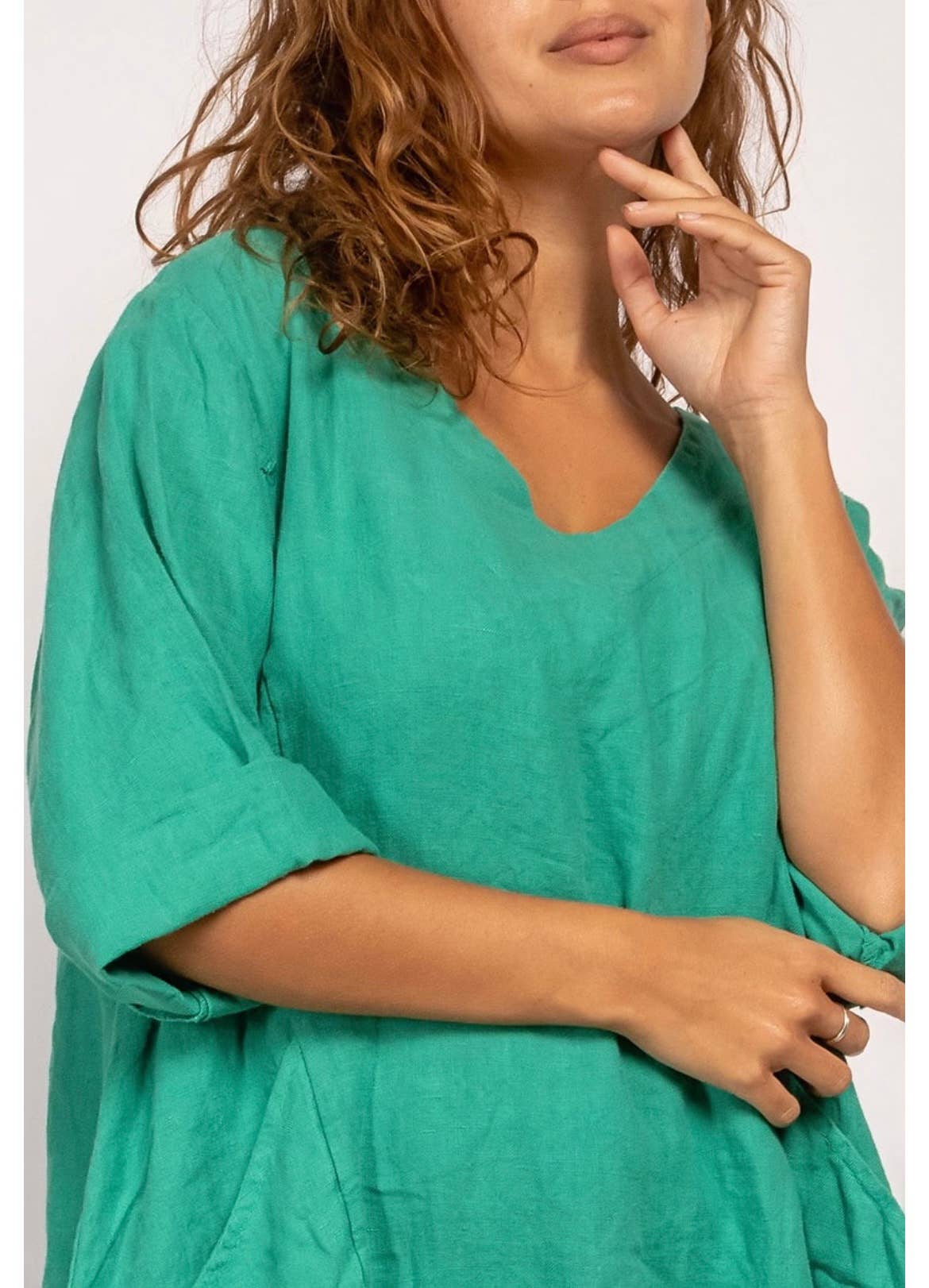 LINEN & COTTON HOUSE – wholesale Dress – Women's – 277 DRESS IN LINEN SPRING SUMMER CLOTHING14