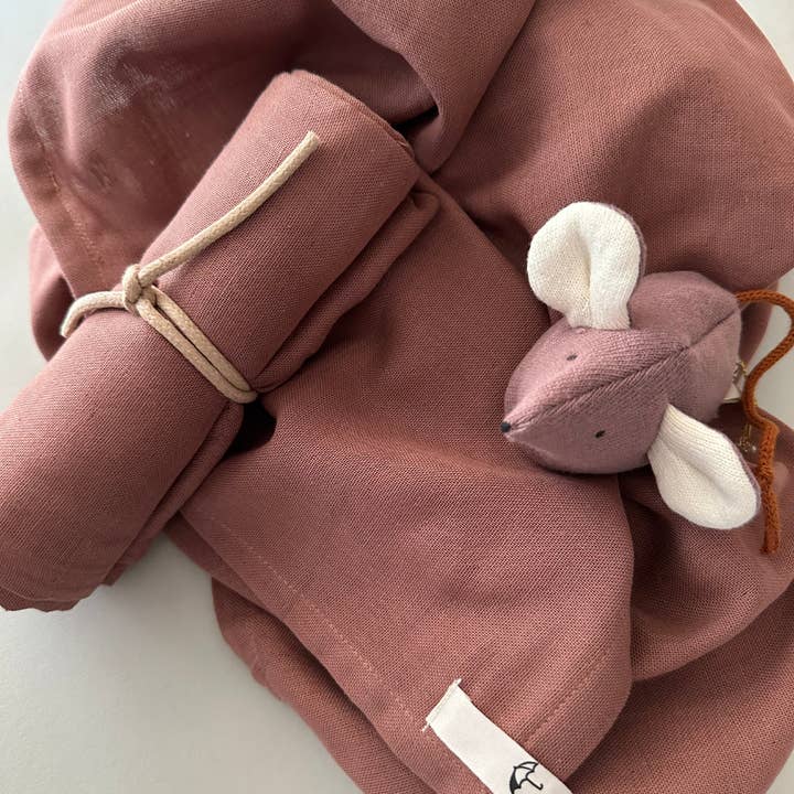 Saga Copenhagen - Wholesale Nappy (cloth) – Baby - Muslin Cloth - Clove - 100% Organic Cotton4