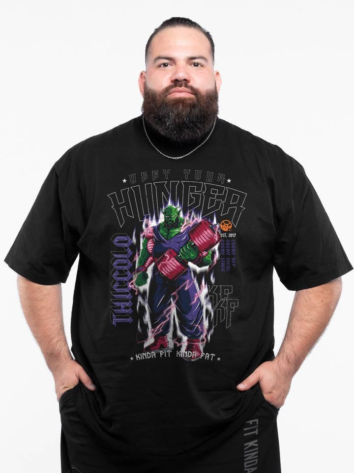Camiseta Premium Oversized Thiccolo para venta al por mayor de Kinda Fit Kinda Fat