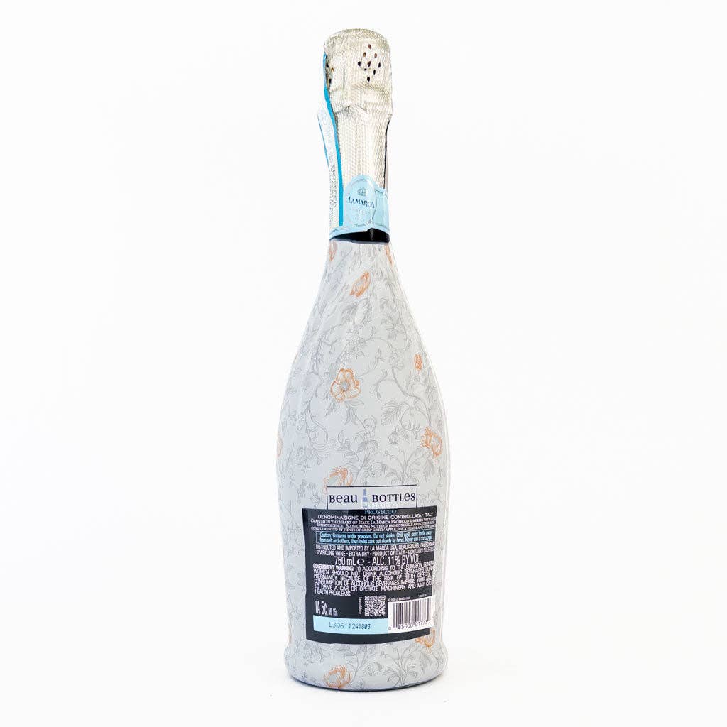 Beau Bottles - Wholesale Wine Gift Bag - Beau Bottles Floral Bridal Bliss - Prosecco Collection3