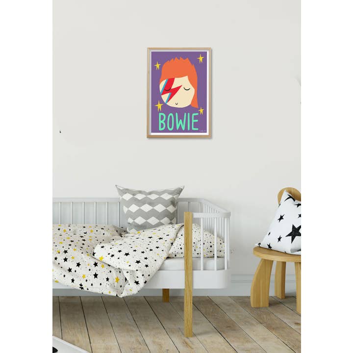 Sergeant Paper – Großhandel Kunstdruck – Wolfnoodle - Bowie - Musikkunstdruck