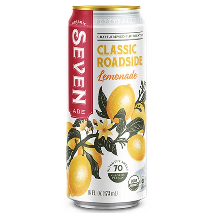 Seven Teas Classic Roadside Lemonade 16fl oz, 473ml-Case 12ct for wholesale by Echo Sales America