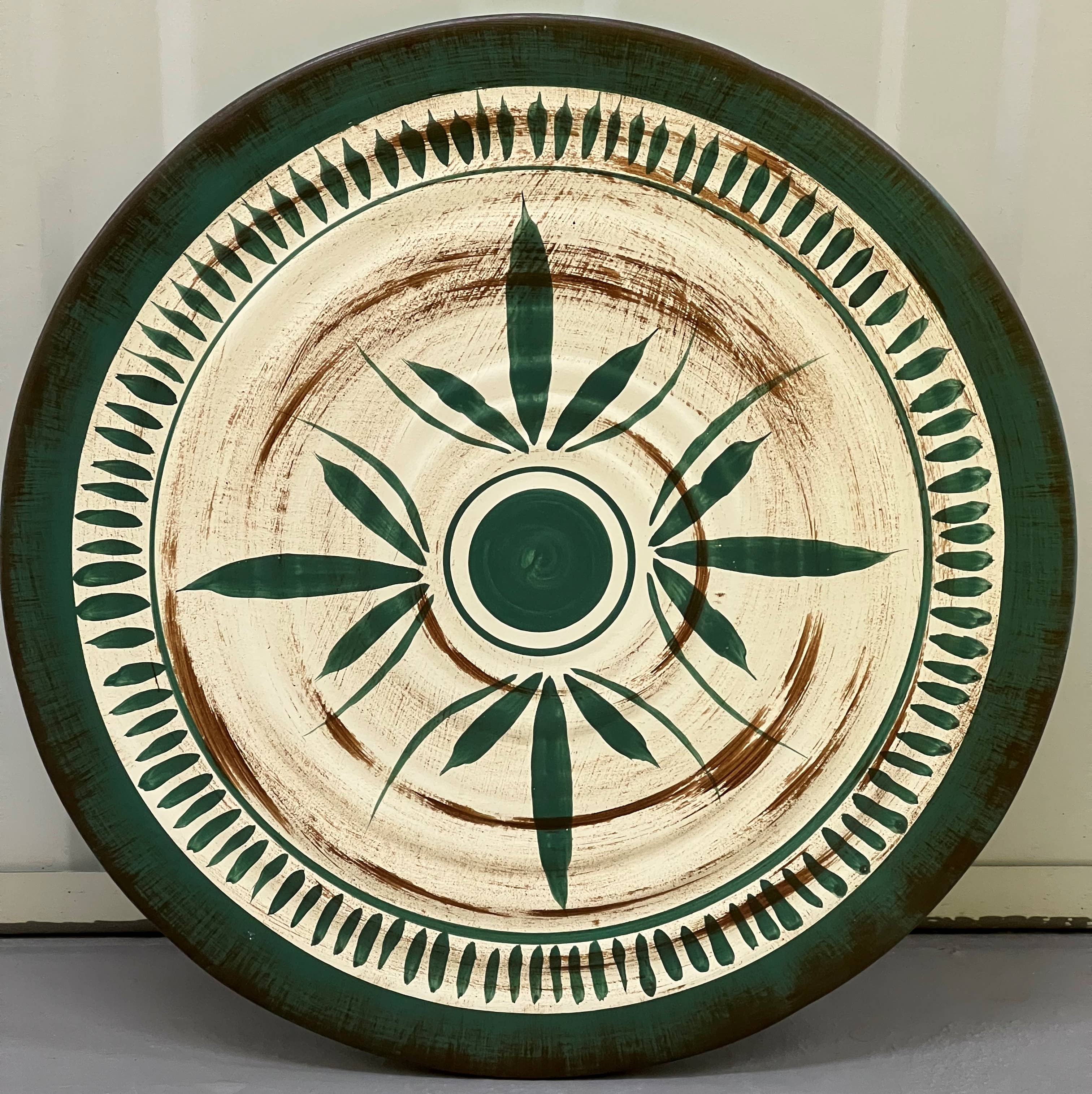 MOODONLINE – Arte de parede dimensional/3D por atacado – Decorativo, Cerâmica Artesanal, Placas de Parede Verdes, Penduramento de Parede9