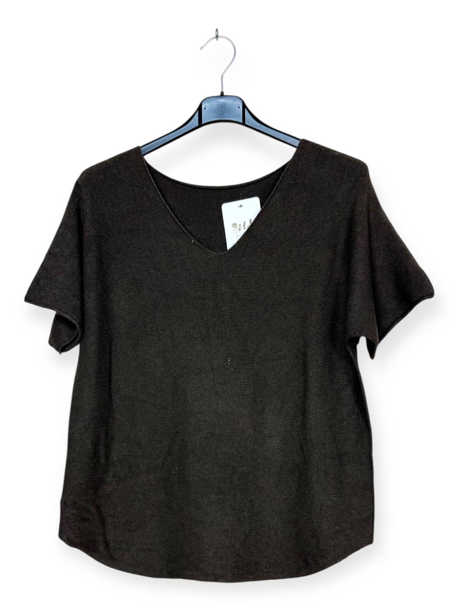 Lucky Nana - Wholesale Knit Top - Women's - AH 2203 - Soft Short-Sleeve Top10