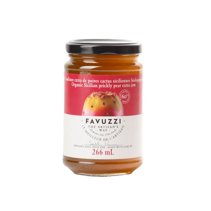 Organic Sicilian Prickly Pear Extra Jam for wholesale by Favuzzi (USA)