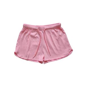 A18 Pink Ribbed Shorts (Copy) for wholesale by Little Olin
