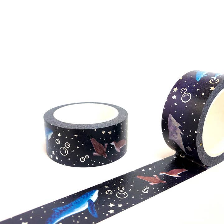 Ruban Washi Graceful Guardians 20 mm pour la vente par The Wattle Studio