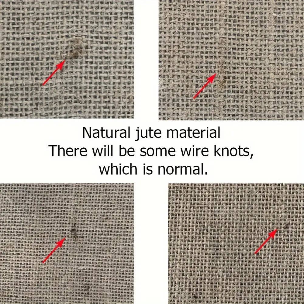 Huis Van Merken - Vendita all'ingrosso Runner - Runner da tavolo rustico in iuta naturale3