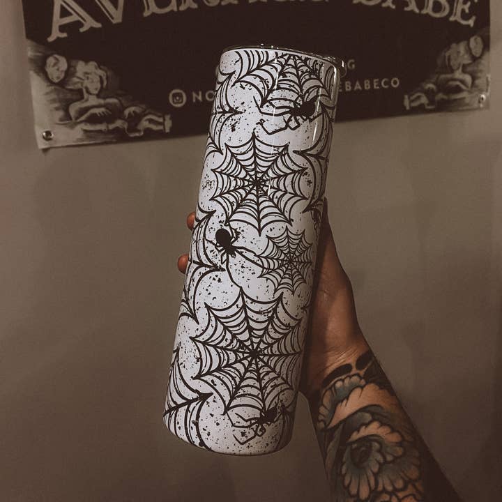 NOT YOUR AVERAGE BABE CO - Wholesale Insulated Mug/Tumbler - Black Widow Tumbler0