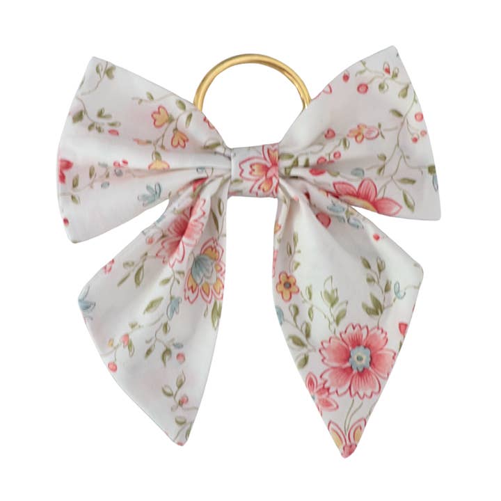 Pretty Homestyle - Wholesale Napkin ring - Bow Napkin Ring Spring Florals Set of two0