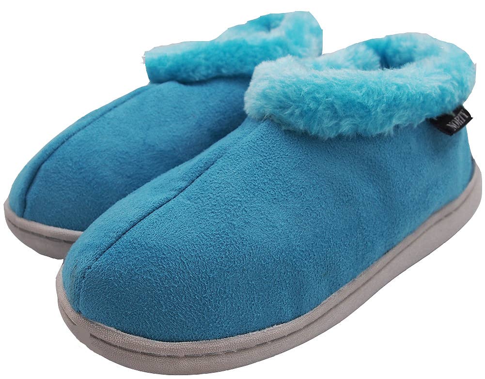 Eastern Off Price – wholesale Tofflor - Barn – Norty Toddler Girl's Barn Fleece Memory Foam Slip On Inomhus