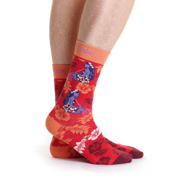 Ruban Rouge - Wholesale Socks - Men's - Vahine sock