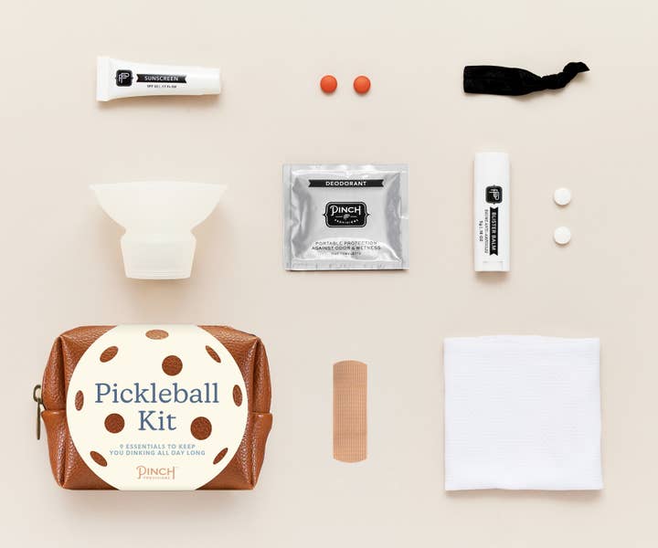 Pinch Provisions - Wholesale Sporting Accessories - Pickleball Kit |Â Vegan Leather | Pastel Puffer Shemergency Kit | Pastel Puffer Minimergency Kit | Mother's Day Gifts