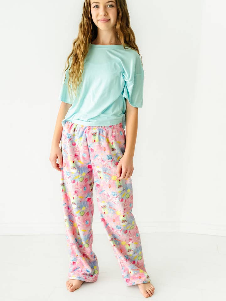 Pantaloni in peluche - Candy Shop per la vendita all'ingrosso da parte di Macaron + Me