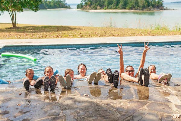 CUDAS - Wholesale Water Shoes - Kids - Flatwater Kids Water Shoes - Navy Grey6