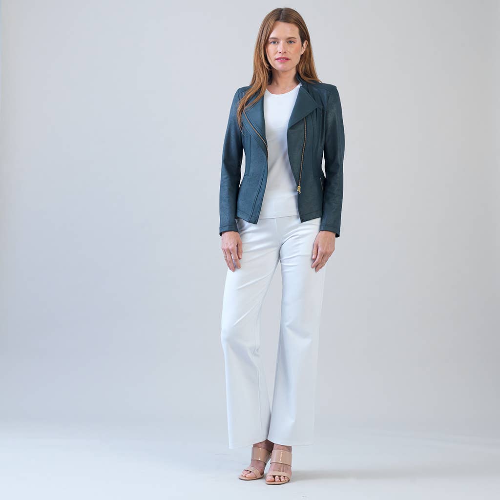 Clara Sunwoo - Vendita all'ingrosso Giacca in pelle - Donna - Giacca Signature Liquid Leather™ JK16121